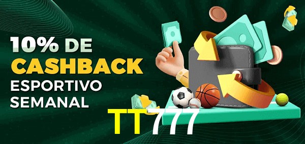 10% de bônus de cashback na TT777